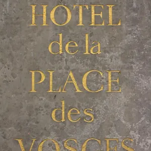 Hotell Boutique De La Place Des Vosges Paris